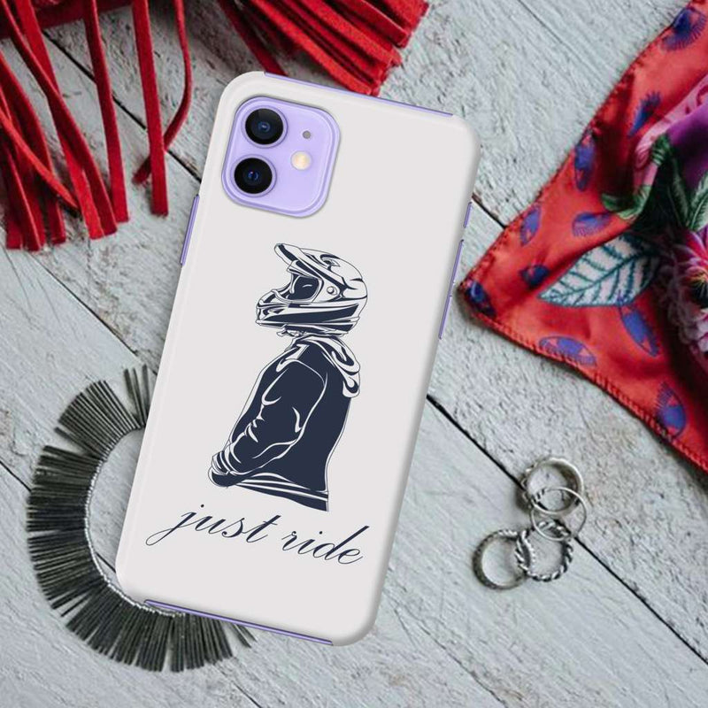 Just Ride Printed Slim Cases and Cover for iPhone 12 Mini