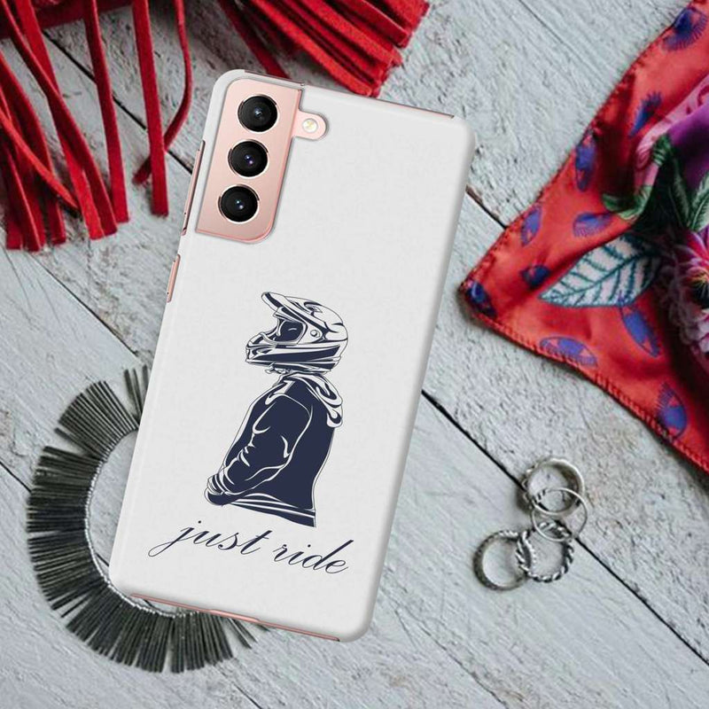 Just Ride Printed Slim Cases and Cover for Galaxy S21