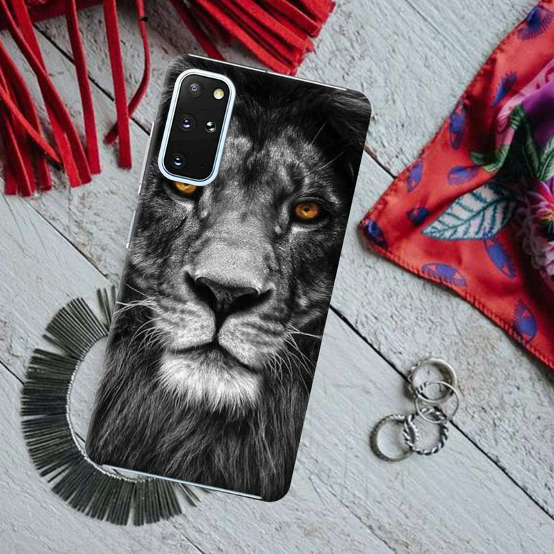 Lion Face Printed Slim Cases and Cover for Galaxy S20