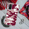 Maroon and White Camouflage Printed Slim Cases and Cover for Galaxy S20 Plus
