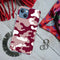 Maroon and White Camouflage Printed Slim Cases and Cover for iPhone 13 Mini