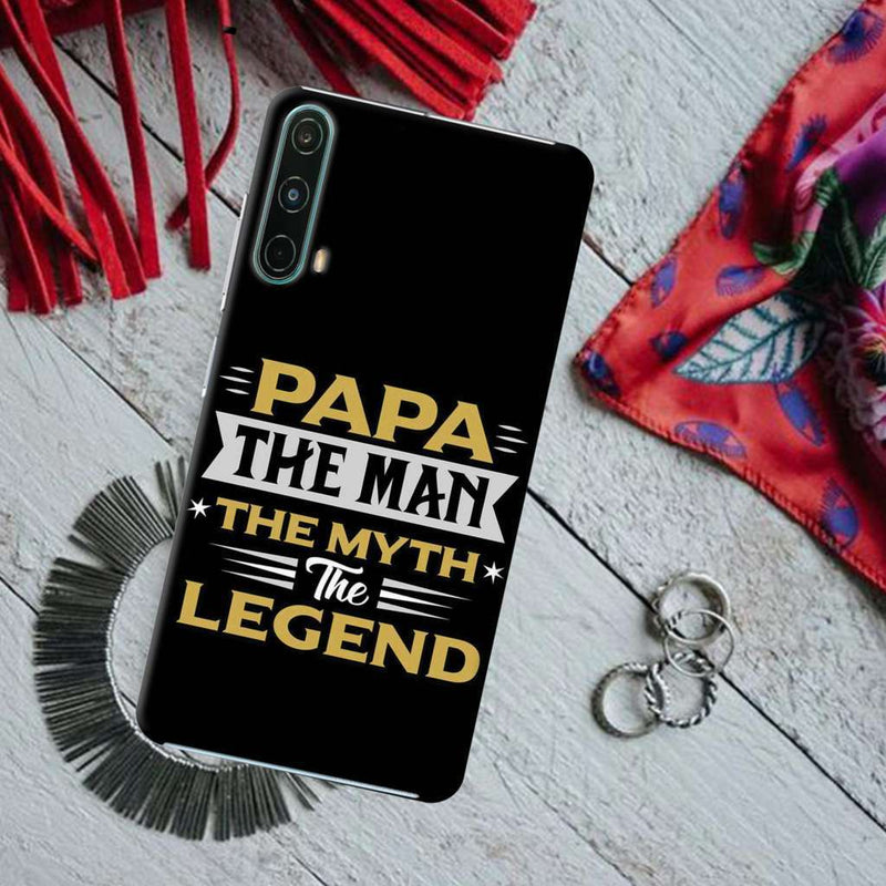 Papa the legend Printed Slim Cases and Cover for OnePlus Nord CE 5G