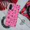 Pink Hearts Printed Slim Cases and Cover for Galaxy S20