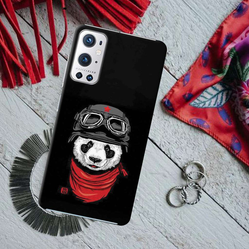 Rider Panda Printed Slim Cases and Cover for OnePlus 9R