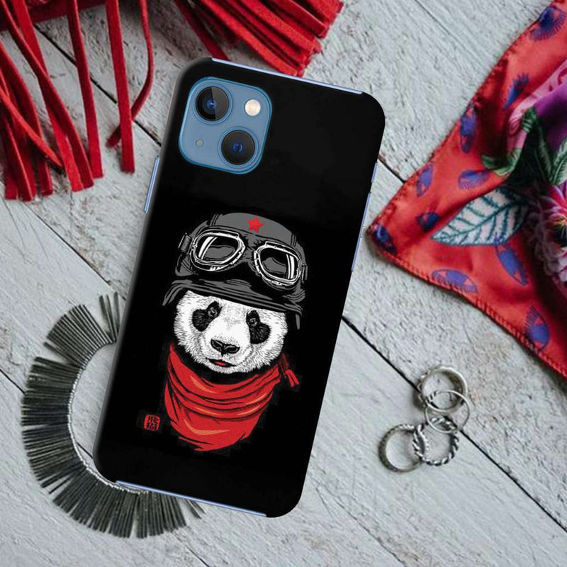 Rider Panda Printed Slim Cases and Cover for iPhone 13