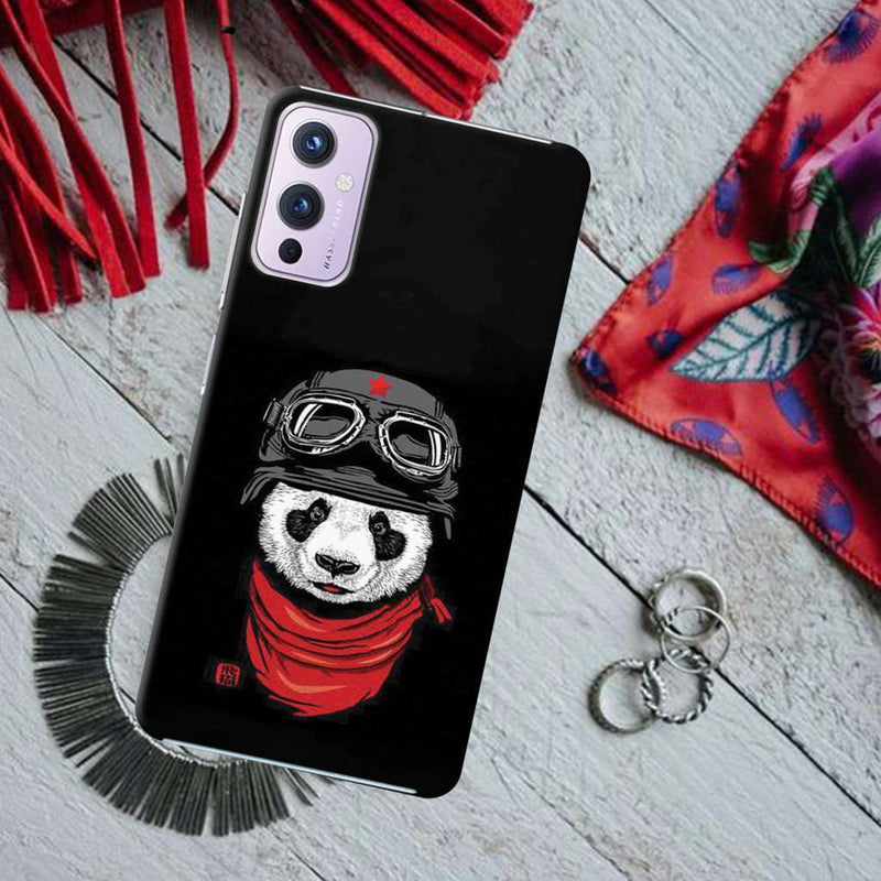 Rider Panda Printed Slim Cases and Cover for OnePlus 9