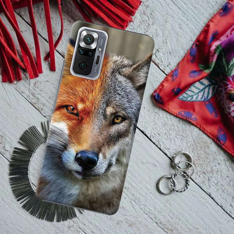 Wolf Printed Slim Cases and Cover for Redmi Note 10 Pro