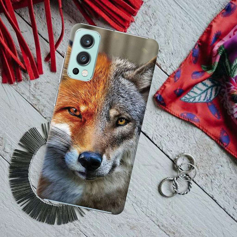 Wolf Printed Slim Cases and Cover for OnePlus Nord 2