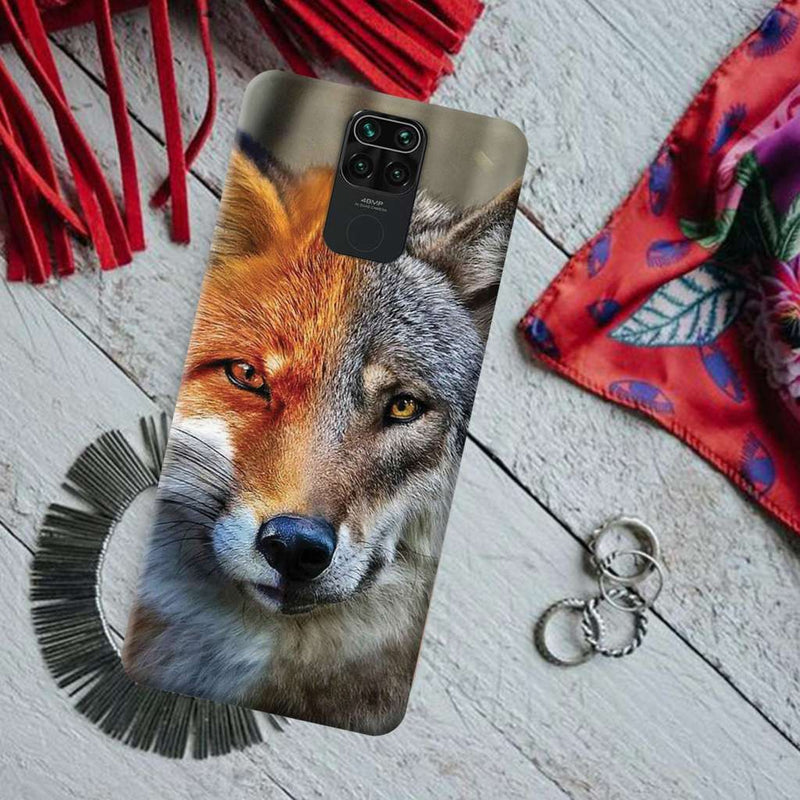 Wolf Printed Slim Cases and Cover for Redmi Note 9