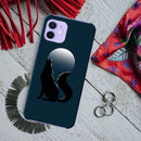 Wolf howling Printed Slim Cases and Cover for iPhone 12