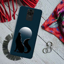Wolf howling Printed Slim Cases and Cover for Redmi Note 9