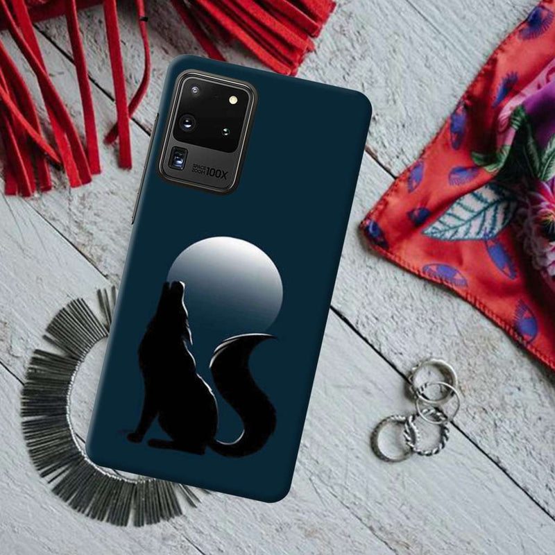 Wolf howling Printed Slim Cases and Cover for Galaxy S20 Ultra
