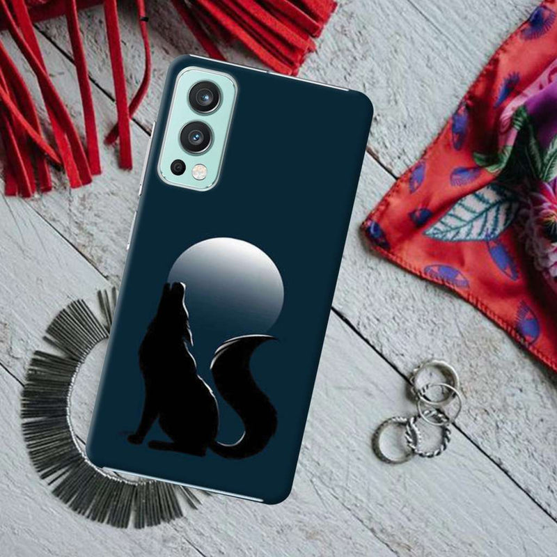 Wolf howling Printed Slim Cases and Cover for OnePlus Nord 2