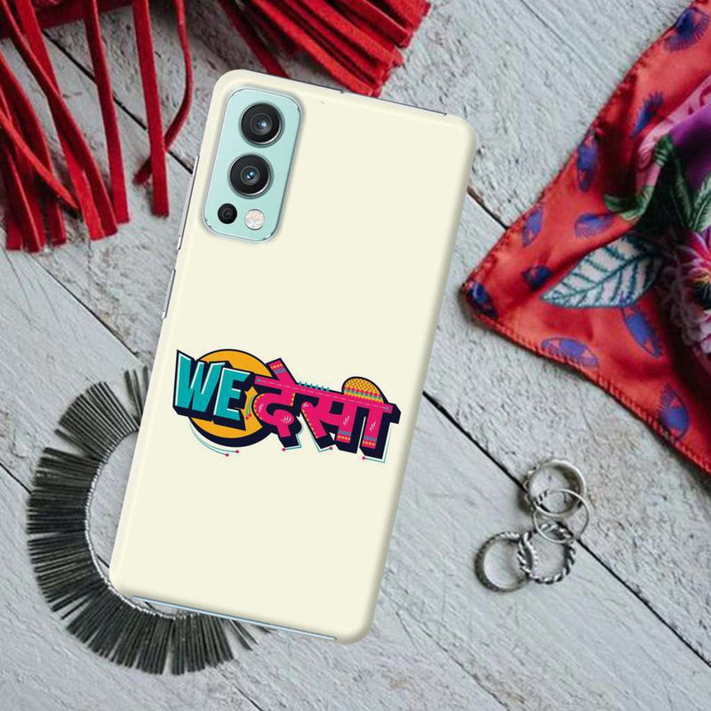 We desi Printed Slim Cases and Cover for OnePlus Nord 2