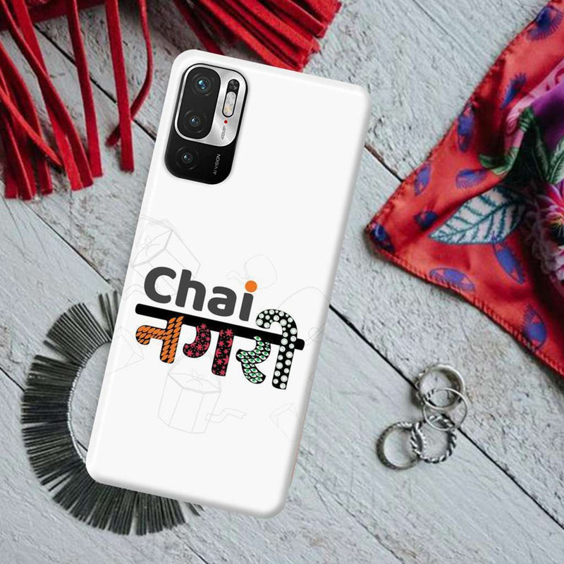 Chai Nagri Printed Slim Cases and Cover for Redmi Note 10T