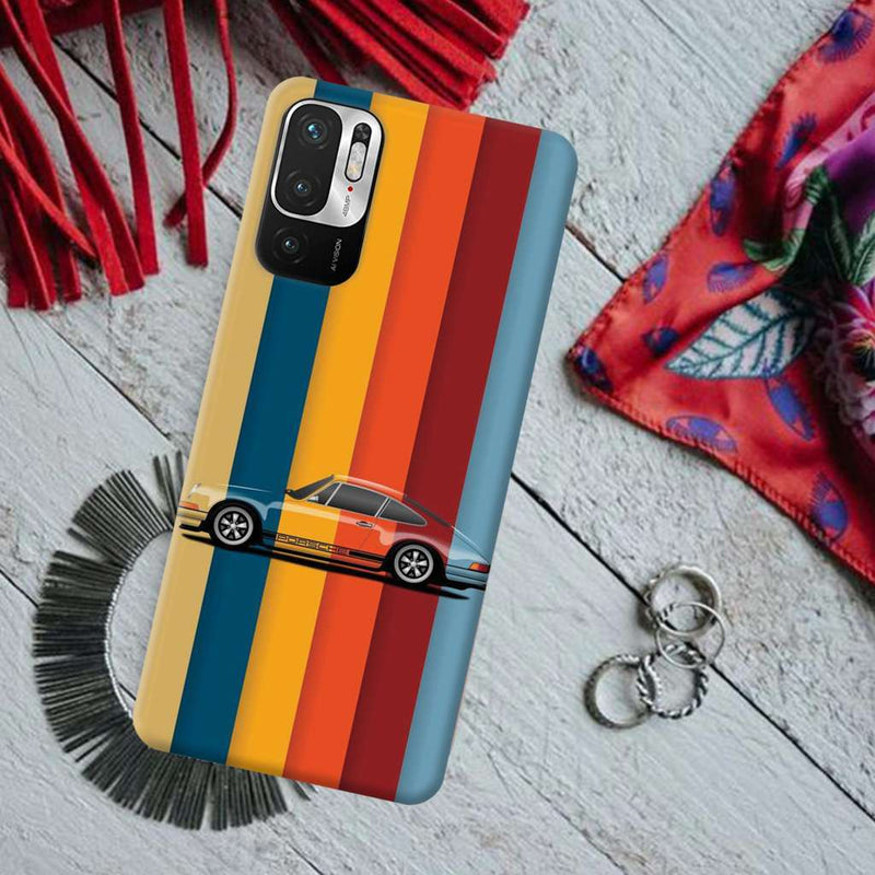 Vintage car Printed Slim Cases and Cover for Redmi Note 10T