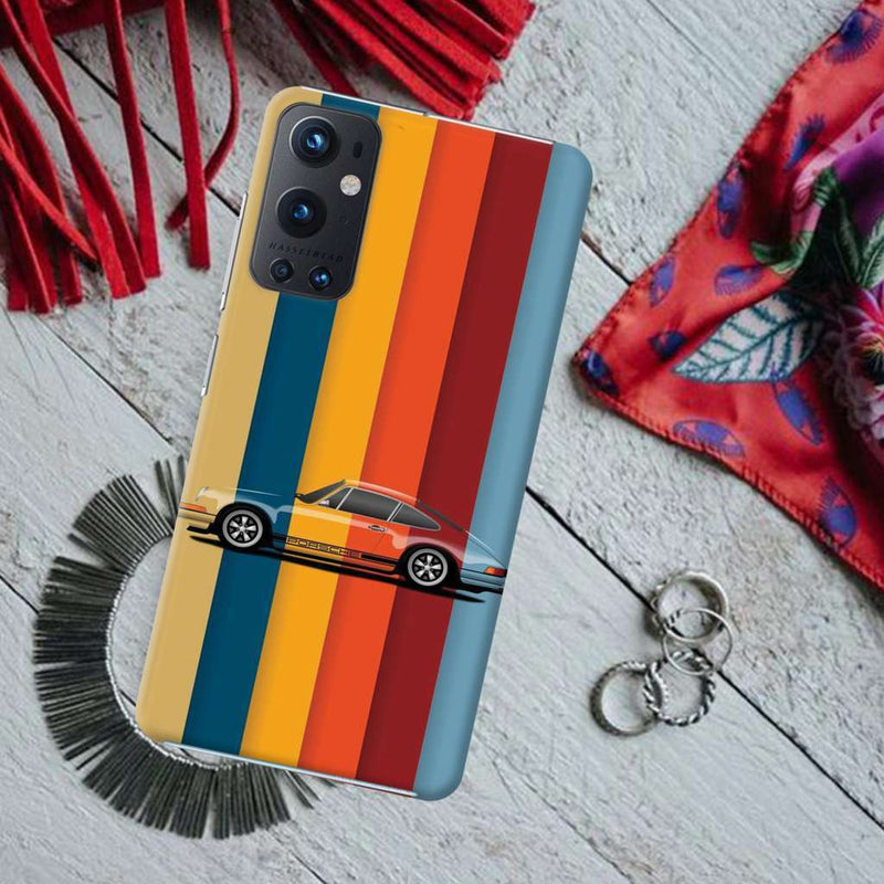 Vintage car Printed Slim Cases and Cover for OnePlus 9 Pro