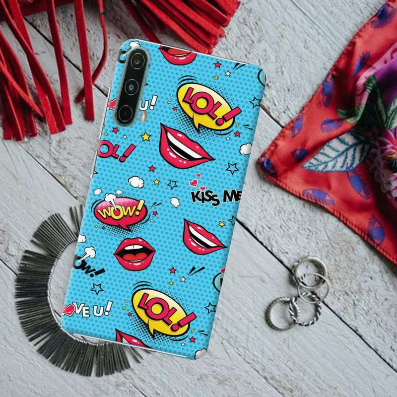Kiss me Printed Slim Cases and Cover for OnePlus Nord CE 5G