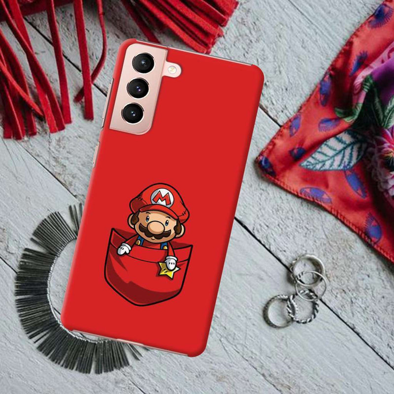 Mario Printed Slim Cases and Cover for Galaxy S21 Plus
