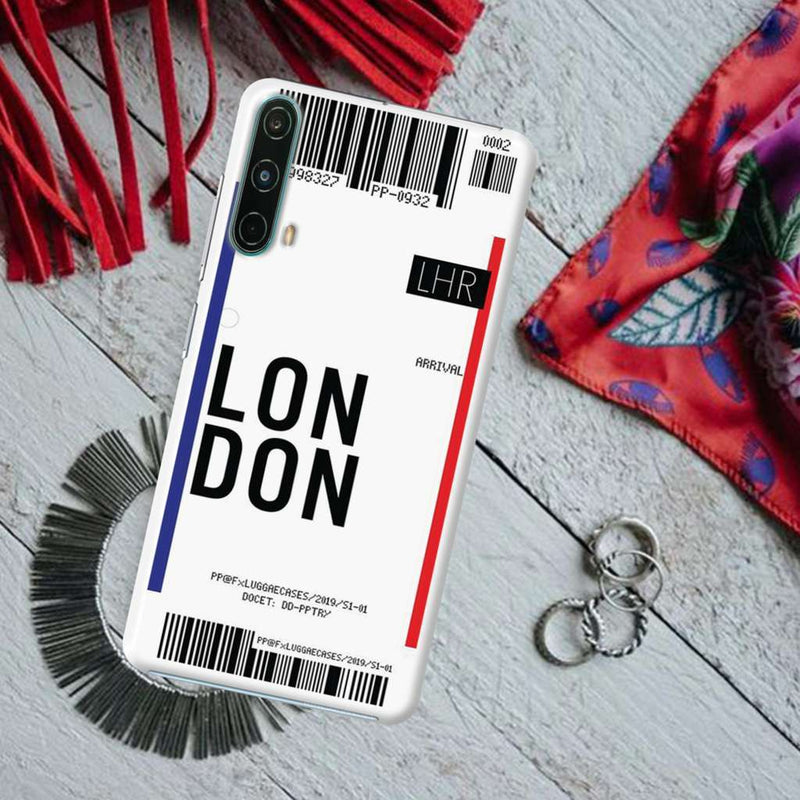 London Ticket Printed Slim Cases and Cover for OnePlus Nord CE 5G