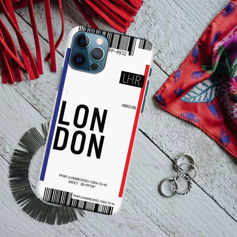London Ticket Printed Slim Cases and Cover for iPhone 12 Pro Max