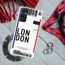 London Ticket Printed Slim Cases and Cover for OnePlus 9 Pro