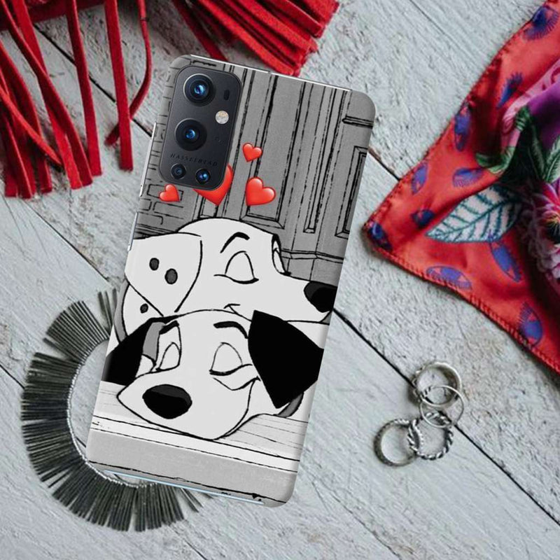 Dogs Love Printed Slim Cases and Cover for OnePlus 9 Pro