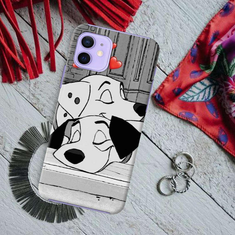 Dogs Love Printed Slim Cases and Cover for iPhone 12 Mini