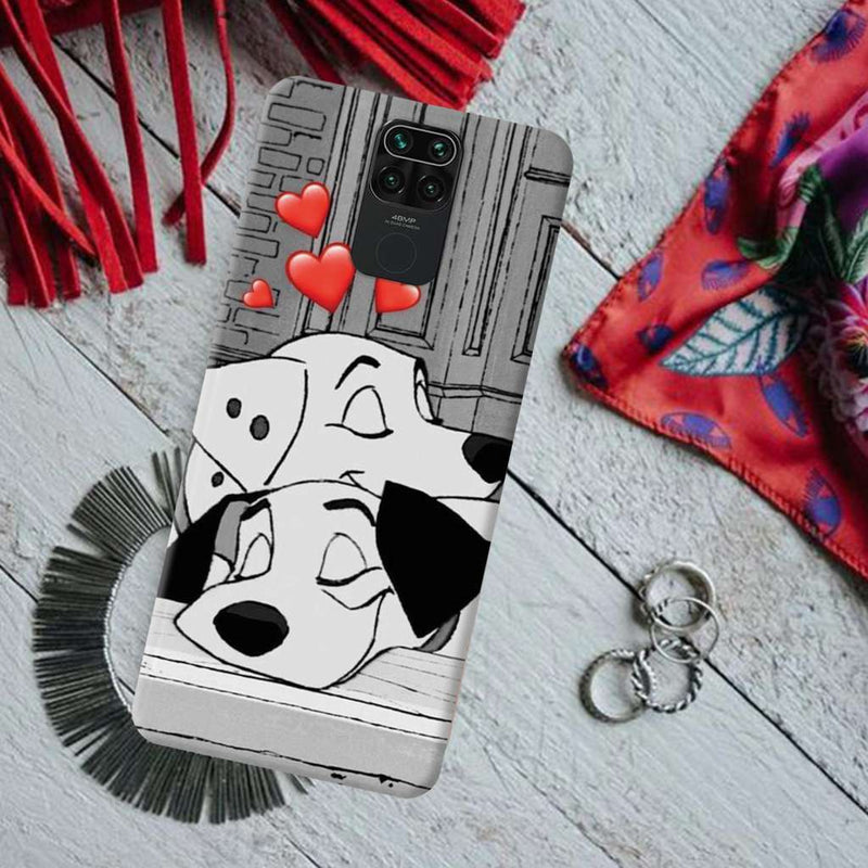 Dogs Love Printed Slim Cases and Cover for Redmi Note 9