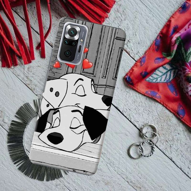 Dogs Love Printed Slim Cases and Cover for Redmi Note 10 Pro