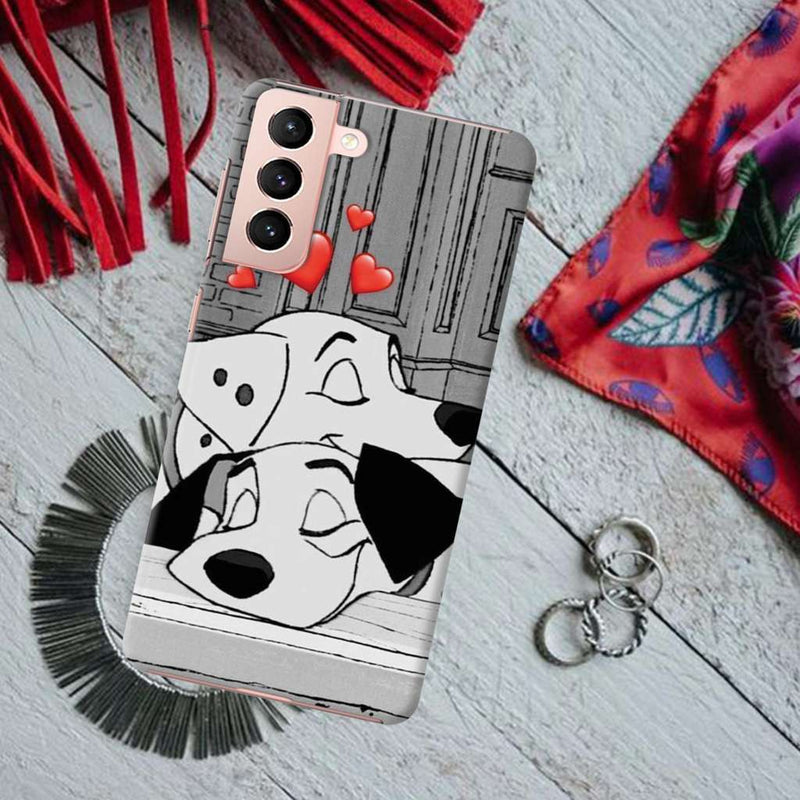 Dogs Love Printed Slim Cases and Cover for Galaxy S21 Plus