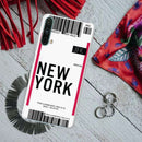 New York ticket Printed Slim Cases and Cover for OnePlus Nord CE 5G