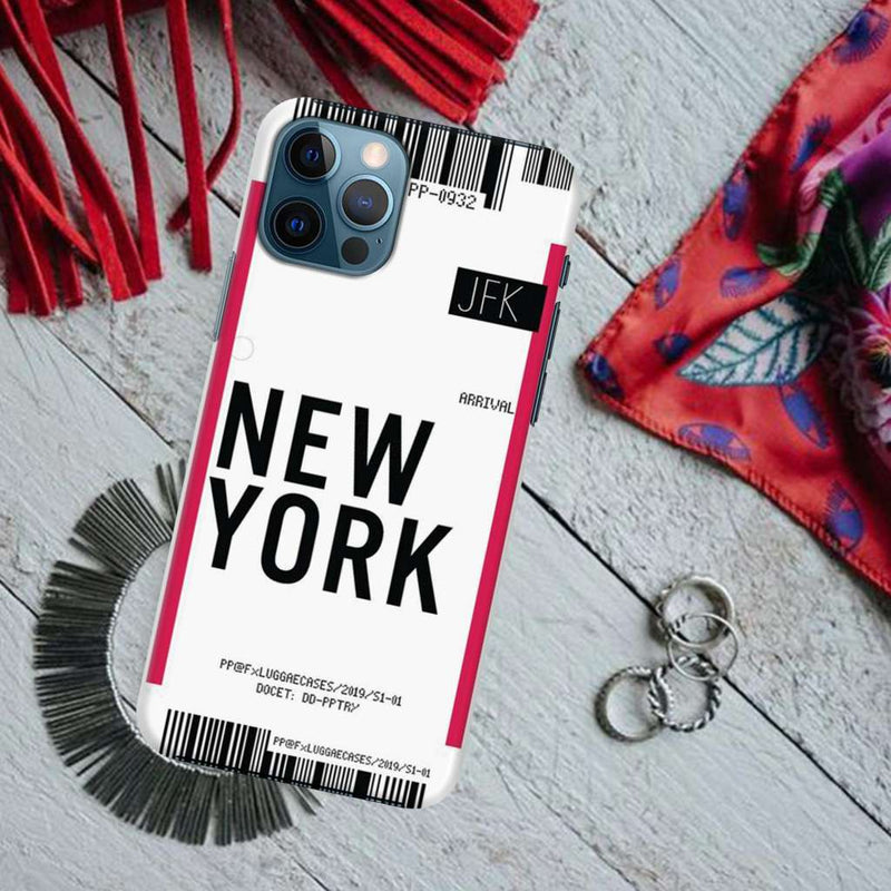 New York ticket Printed Slim Cases and Cover for iPhone 12 Pro Max