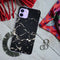Dark Marble Printed Slim Cases and Cover for iPhone 12 Mini