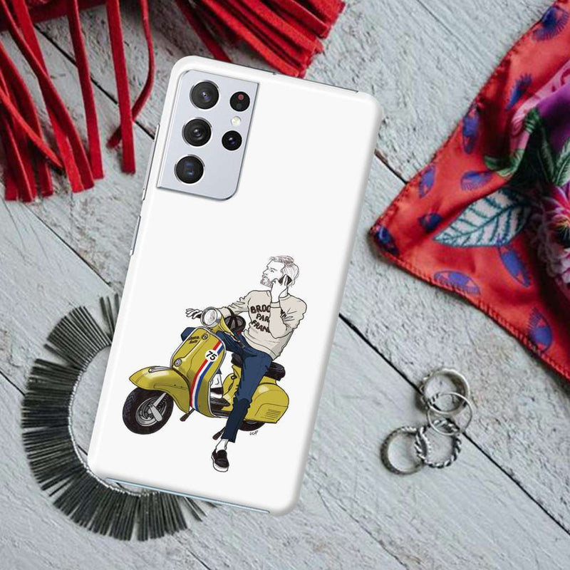 Scooter 75 Printed Slim Cases and Cover for Galaxy S21 Ultra