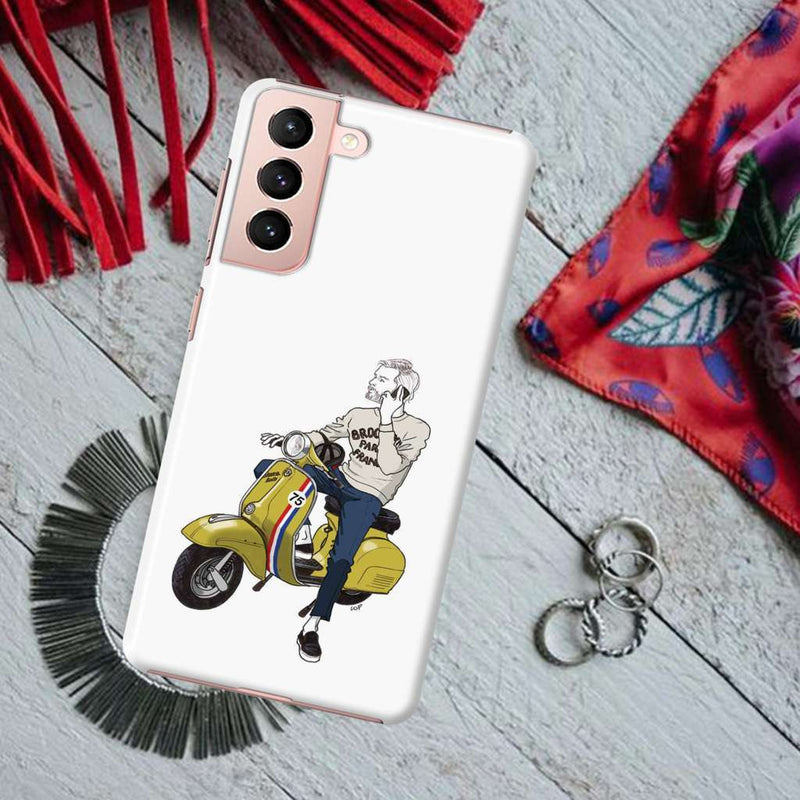 Scooter 75 Printed Slim Cases and Cover for Galaxy S21 Plus