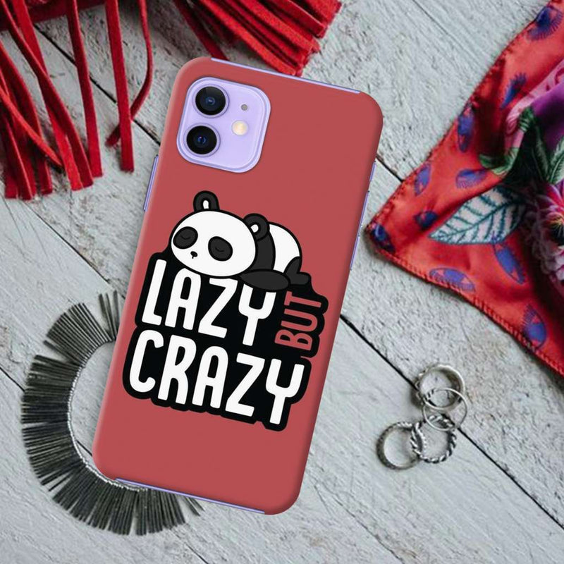 Lazy but crazy Printed Slim Cases and Cover for iPhone 12 Mini