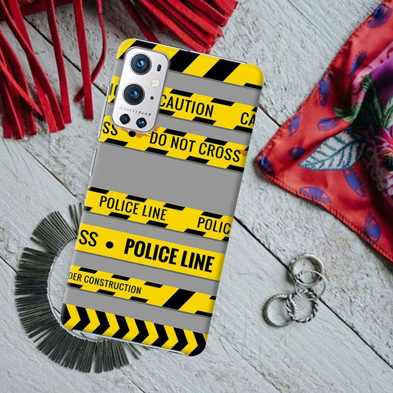 Police line Printed Slim Cases and Cover for OnePlus 9R