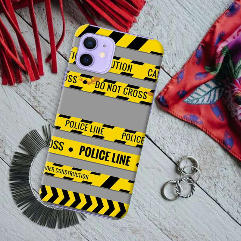 Police line Printed Slim Cases and Cover for iPhone 12