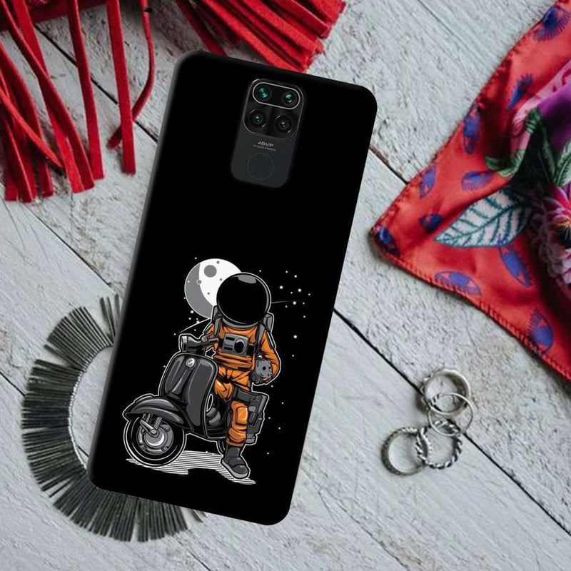 Astronaut scooter Printed Slim Cases and Cover for Redmi Note 9