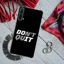 Don't quit Printed Slim Cases and Cover for OnePlus Nord CE 5G