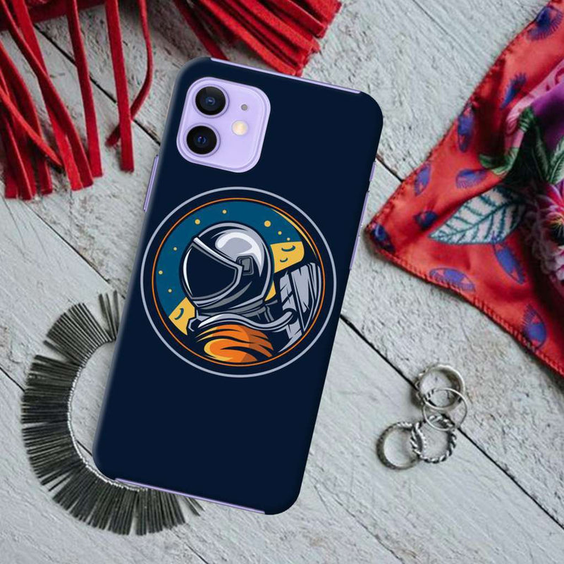 iphone 12 mini Astranaut Pattern Printed Slim cases