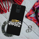 Stay Sanskari Printed Slim Cases and Cover for Redmi Note 9