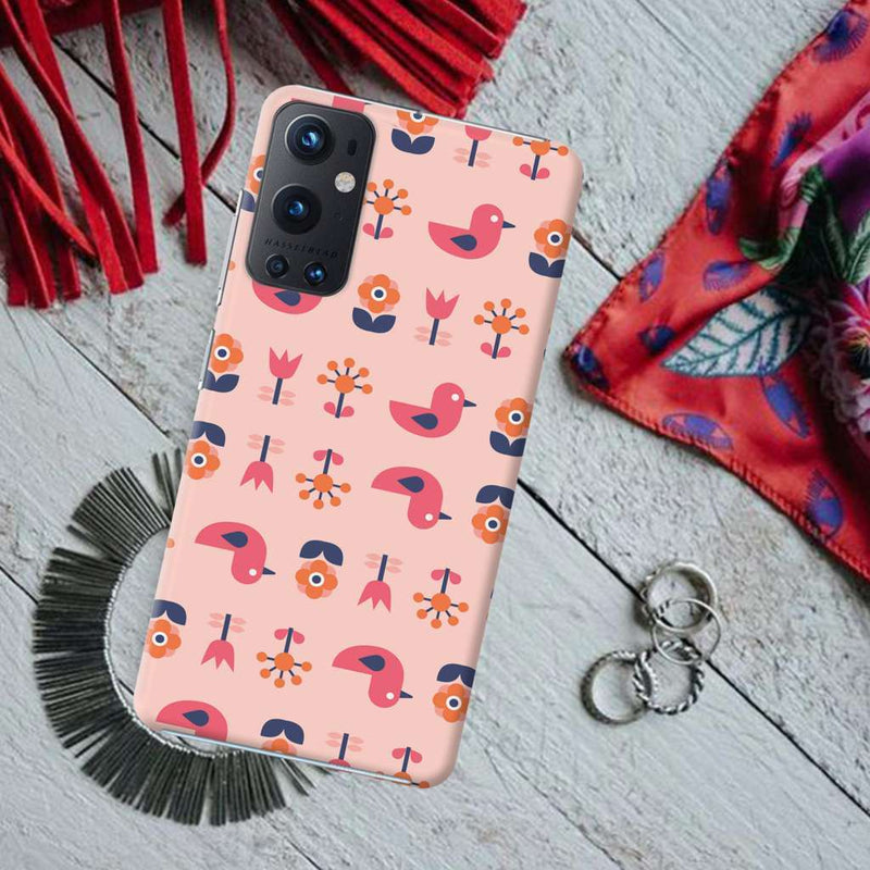 Duck and florals Printed Slim Cases and Cover for OnePlus 9 Pro