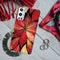 Red Leaf Printed Slim Cases and Cover for OnePlus 9R