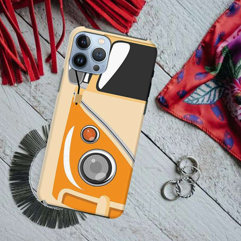 Yellow Volkswagon Printed Slim Cases and Cover for iPhone 13 Pro