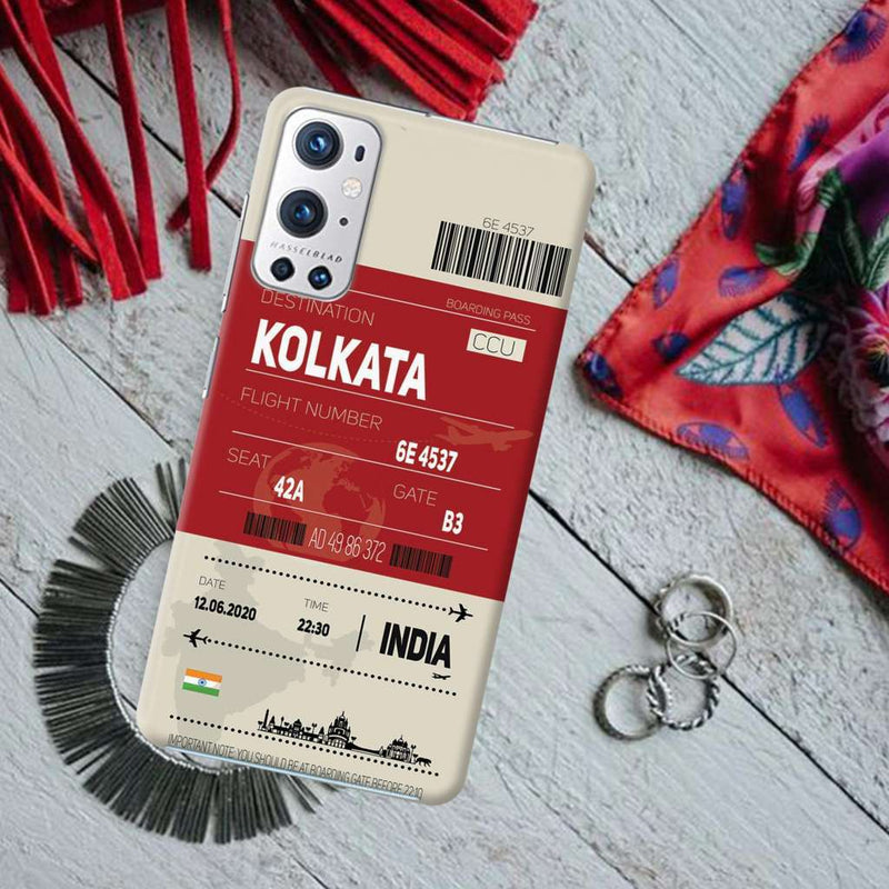 Kolkata ticket Printed Slim Cases and Cover for OnePlus 9R