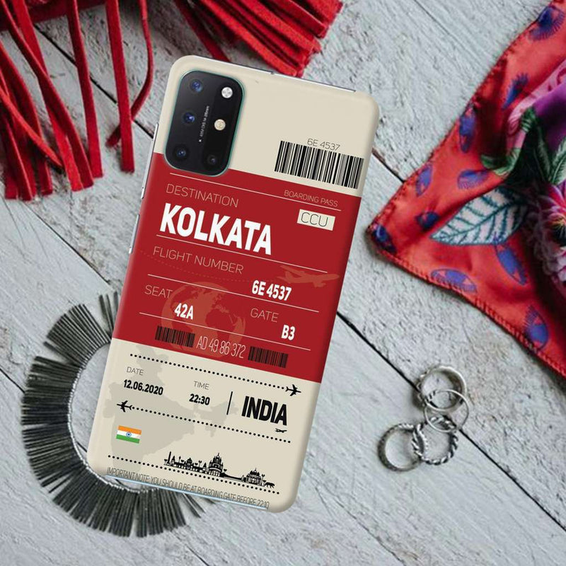 Kolkata ticket Printed Slim Cases and Cover for OnePlus 8T