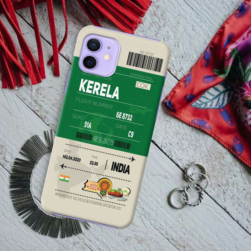 Kerala ticket Printed Slim Cases and Cover for iPhone 11