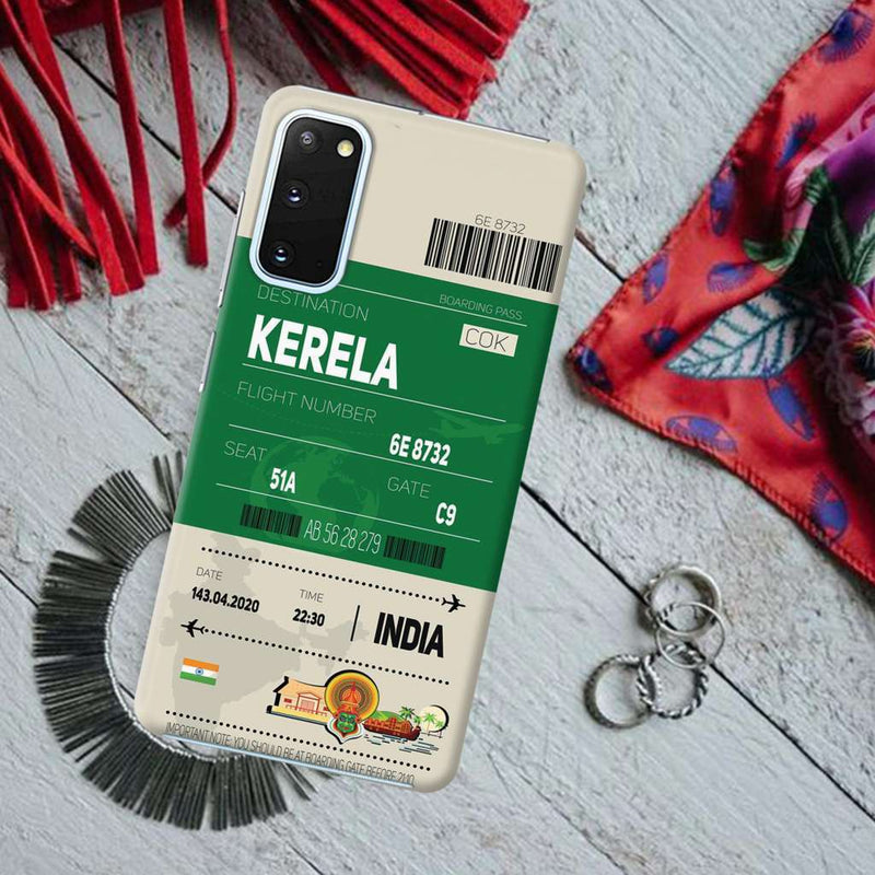 Kerala ticket Printed Slim Cases and Cover for Galaxy S20 Plus